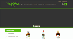 Desktop Screenshot of alafia.cz